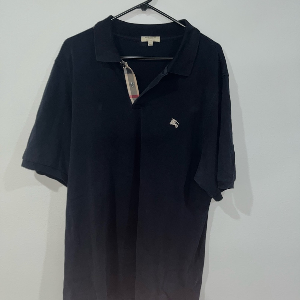 Burberry collared shirt.